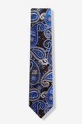 Parcy Brown Skinny Tie Photo (0)