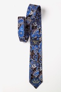 Parcy Brown Skinny Tie Photo (1)