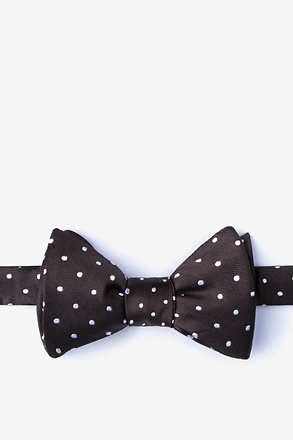 Richards Brown Self-Tie Bow Tie