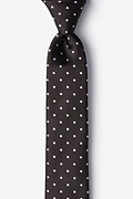 Richards Brown Skinny Tie Photo (0)