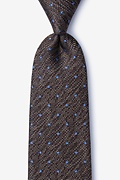 Tully Brown Extra Long Tie Photo (0)