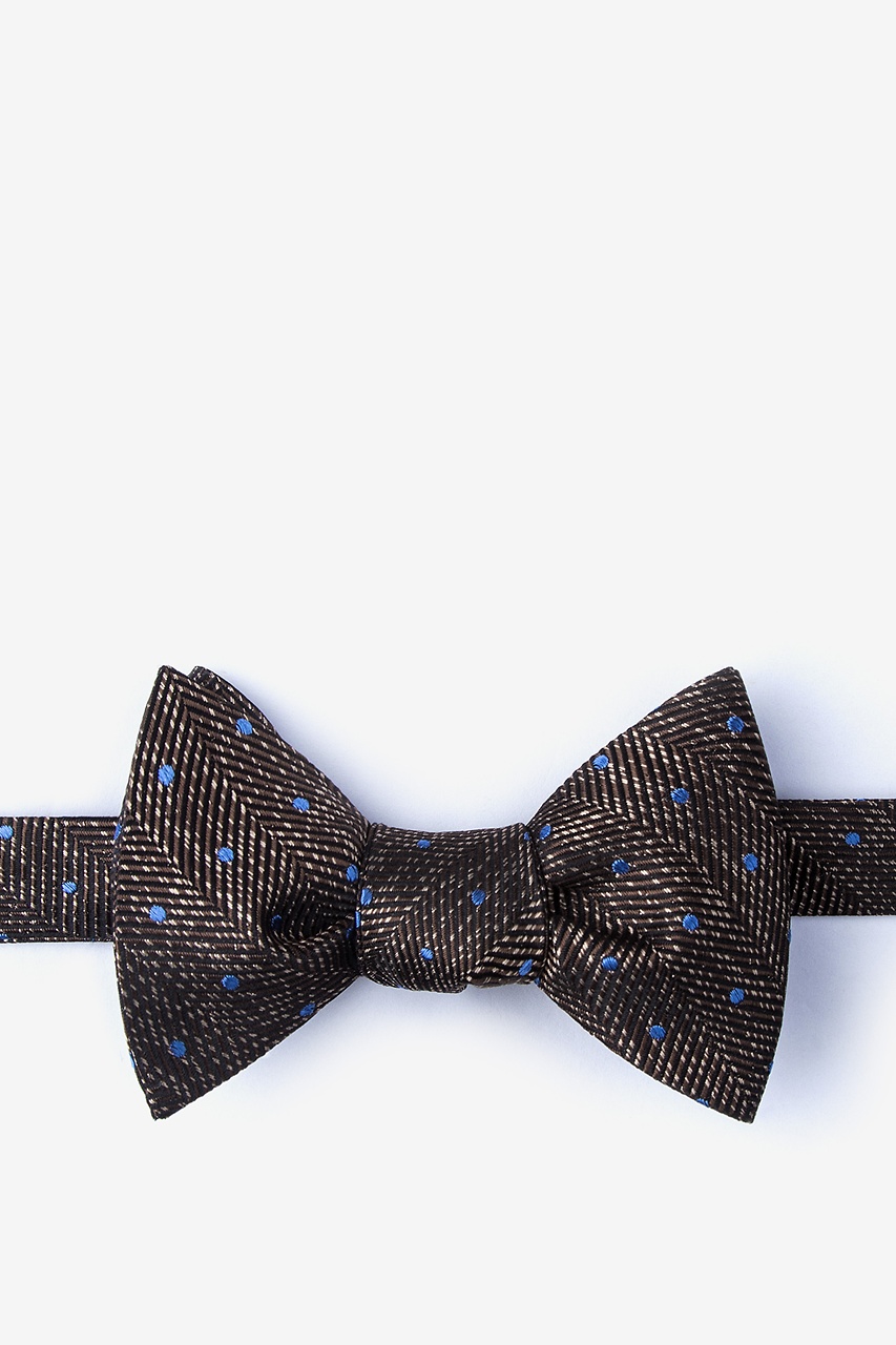 Tully Brown Self-Tie Bow Tie Photo (0)