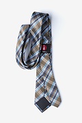 Wrangel Brown Skinny Tie Photo (1)