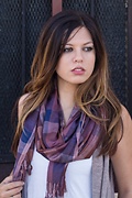 Brown Check Please Scarf Photo (3)