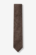 Langley Brown Skinny Tie Photo (0)