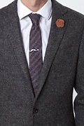 Winslow Brown Skinny Tie Photo (2)