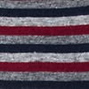 Burgundy Carded Cotton Alexander Medium-Large Sock