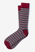 Alexander Burgundy Sock Photo (0)