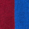 Burgundy Carded Cotton Fullerton Split Sock