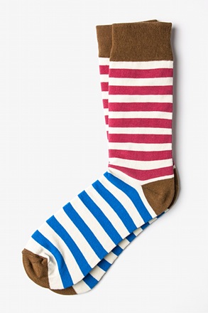 _Lakewood Burgundy Medium-Large Sock_