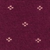 Burgundy Carded Cotton Newton Medium-Large Sock