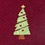 Burgundy Carded Cotton Tinsel Toes Small-Medium Sock