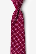 Ashland Burgundy Tie Photo (0)