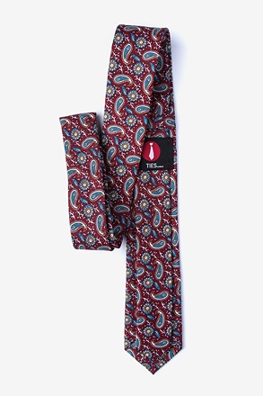 cotton skinny tie