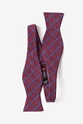 Bisbee Burgundy Self-Tie Bow Tie Photo (1)