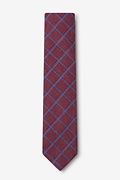 Bisbee Burgundy Skinny Tie Photo (1)