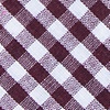 Burgundy Cotton Clayton Extra Long Tie