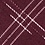 Burgundy Cotton Escondido Extra Long Tie