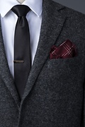 Escondido Burgundy Pocket Square Photo (1)