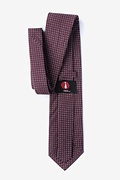 Fayette Burgundy Extra Long Tie Photo (1)