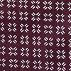 Burgundy Cotton Fayette Tie