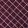 Burgundy Cotton Holbrook Extra Long Tie