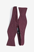 Holbrook Burgundy Self-Tie Bow Tie Photo (1)