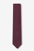 Holbrook Burgundy Skinny Tie Photo (1)