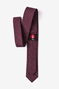 Holbrook Burgundy Skinny Tie Photo (2)