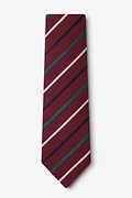 Houston Burgundy Extra Long Tie Photo (1)