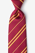 Boarding School Burgundy Tie Photo (0)