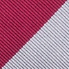 Burgundy Microfiber Burgundy & Gray Stripe