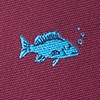 Burgundy Microfiber Fish