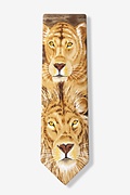 Lions Burgundy Tie Photo (1)