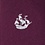 Burgundy Microfiber Ships Ahoy Skinny Tie