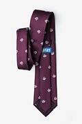 Ships Ahoy Burgundy Tie Photo (2)