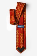 Elements Burgundy Extra Long Tie Photo (1)