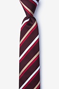 Bann Burgundy Skinny Tie Photo (0)