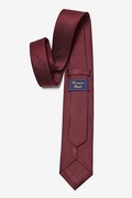 Burgundy Revitalize Extra Long Tie Photo (1)