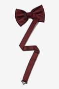 Burgundy Revitalize Pre-Tied Bow Tie Photo (1)
