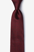 Burgundy Revitalize Tie For Boys Photo (0)