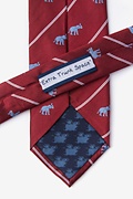 Extra Trunk Space Burgundy Tie Photo (2)