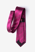 Granham Burgundy Extra Long Tie Photo (1)