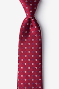 Hoste Burgundy Tie Photo (0)