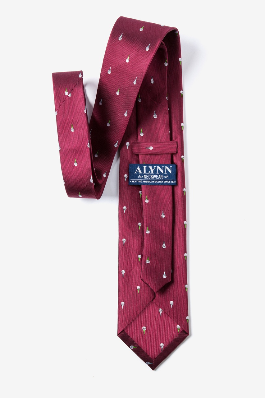 Oh, the Possibili-tees Burgundy Tie Photo (2)