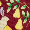 Burgundy Silk Partridge In A Pear Tree Tie