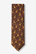 Partridge In A Pear Tree Burgundy Tie Photo (1)