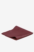 Revitalize Burgundy Pocket Square Photo (1)