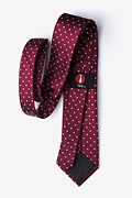 Richards Burgundy Extra Long Tie Photo (1)