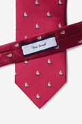 Shipshape Burgundy Tie Photo (3)